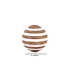 Indus Lifespace Decorative Balls Mango Wood for Centerpiece or Individual