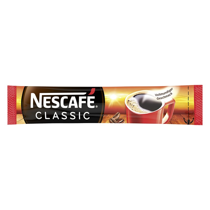 NESCAFÉ Classic Drink Powder Sticks, Soluble Bean Coffee Made from