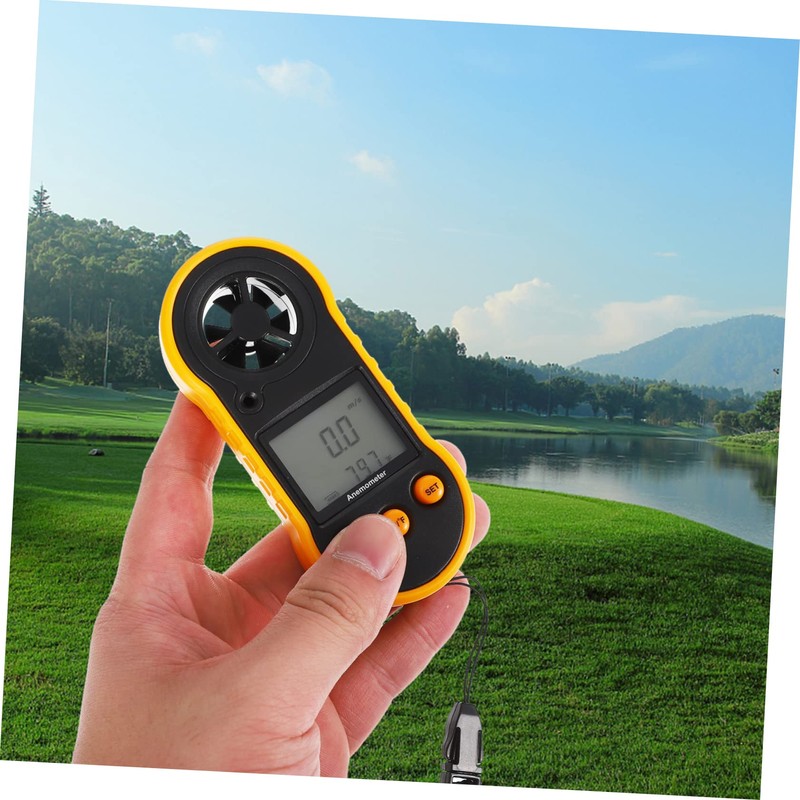 NOLITOY 1 PC Handheld Digital Anemometer for Wind Measurement Flow