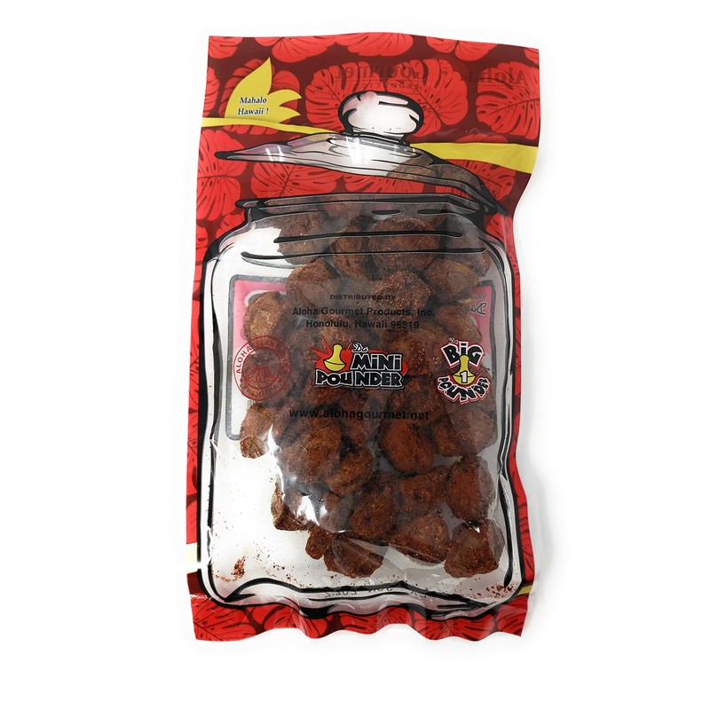 Aloha Gourmet Da Crack Seed Jar Red Li Hing Mui