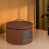 Hat Box,Hat Storage Box,Stackable Round Brim Hats Organizer Bag Container