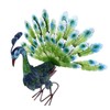 Metal Peacock Statue Realistic Easy DIY Assembly Beautiful Peacock Statue