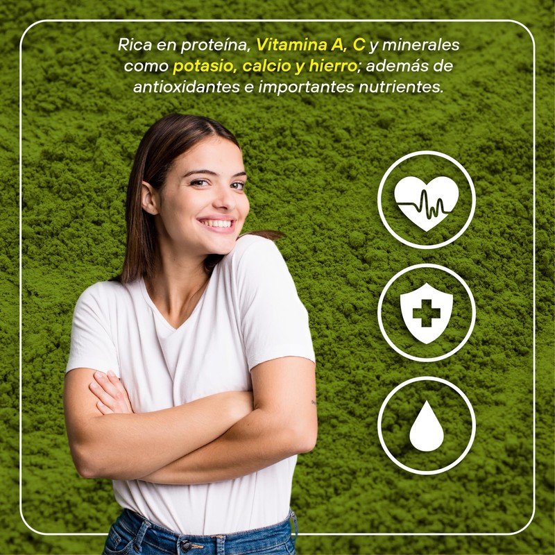 VIZANA NUTRITION | Moringa Orgánica Certificada en Polvo 100g