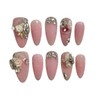 Cheongcho Petal Handmade Nail Tips - Round / 청초페탈 수제네일팁