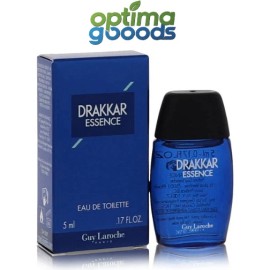 Guy Laroche Drakkar Essence by Guy Laroche for Men 0.17 oz Mini EDT Cologne Travel Size.