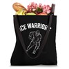 Ice Warriors Hockey Player Skating Sports Team Tote Bag