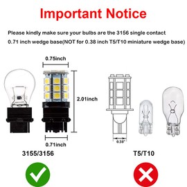 Makergroup S8 3156 Wege LED Bulbs, S-8 3156K Plastic Base Bulb, 4W Warm White 2700K-3000K, 12V Low Voltage for Outdoor Landscape Lighting Pathway, Driveway Lights 6-Pack