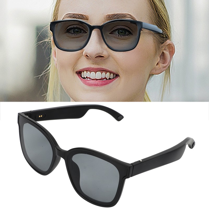 Smart Sunglasses Bluetooth with Dual Speakers Wireless Stereo Audio Glasses