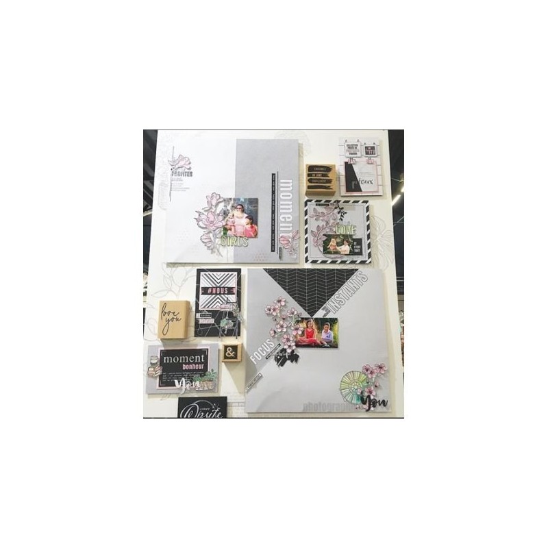 Florilèges Design Stamp, Wood Colour, 60 x 80 mm