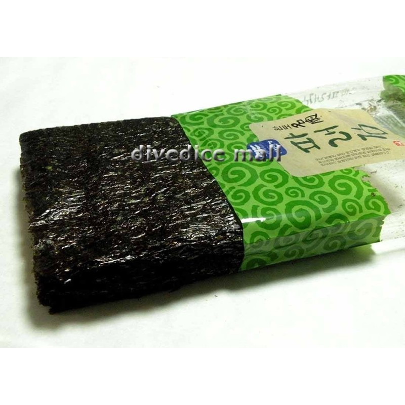 100 Sheets (6.7oz) Dried Kelp Seaweed Nori Raw Unseasoned Snack