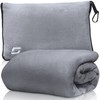 STYNGARD Aeroplane Blanket with Soft Pillowcase - Travel Blanket 2