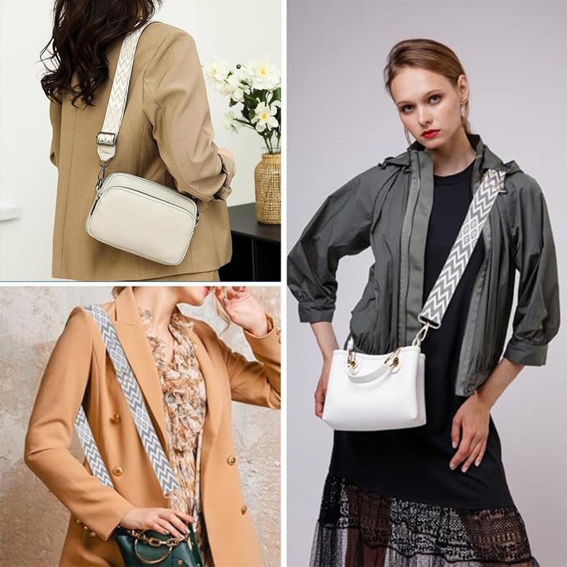 1 x Wide Shoulder Strap Bag Strap Adjustable Cross Strap