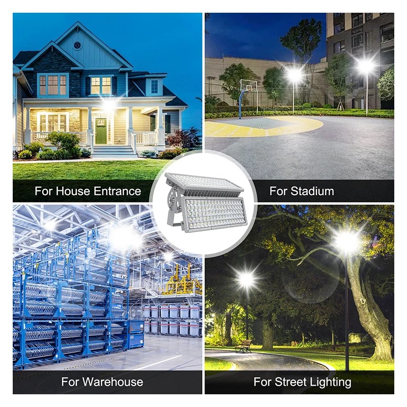 LED Floodlight 200W with LED Solar Floodlights and New LED