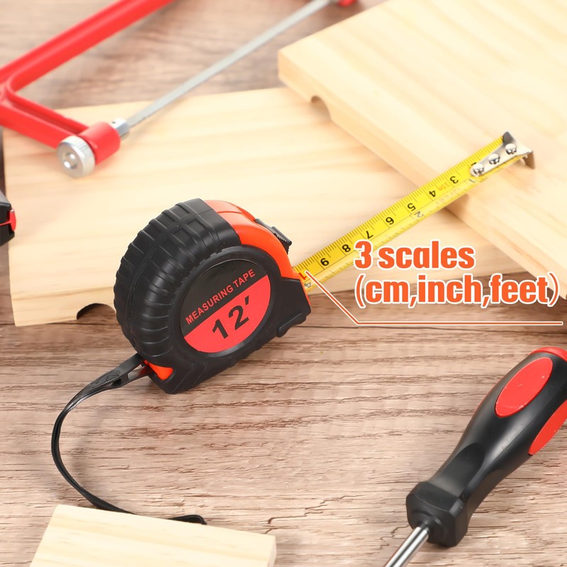 Copkim 50 Pieces Tape Measure Retractable and Easy Read Measuring