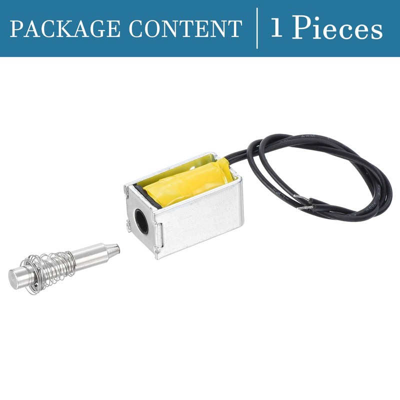 QUARKZMAN DC 3V 0.5A Open Frame Solenoid Electromagnet x 1