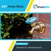 SharkBite 1/2 x 3/4 Inch MHT 45 Degree Hose Bibb,