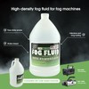 Z's 1 Gallon 128 Oz Fog Fluid, High Density, Non-Toxic,