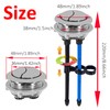 48mm/1.89 inch Toilet Tank Button Toilet Button Flush Button Replacement