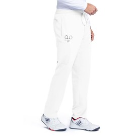 BARCO Grey's Anatomy GRP558 Men's Evan Scrub Pant White 3XL