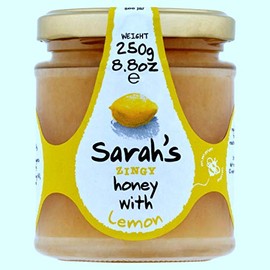 Mileeven Sarah's Zingy Honey with Lemon, 8.8 Ounce