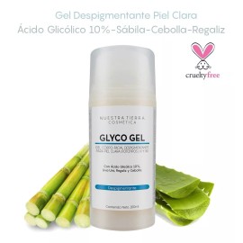 Nuestra Tierra Cosmética Ancestral Paquete De Gel Despigmentante Piel Clara + Sun Care Despig Tipo de piel Piel Pigmentada