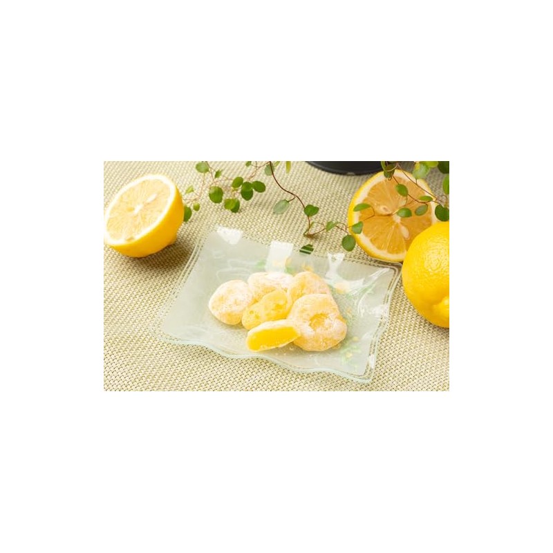 Mochi Japanese Rice Cakes, Setouchi Lemon, 130g, Soft Chewy Wagashi