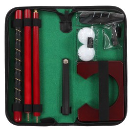 Portable Golf Putting Gift Set 3 Section Golf Putter Practice Training Box Right Hand for Home Office Indoor