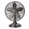 Lasko Oscillating Table Top Fan, Portable, 3 Quiet Speeds, for