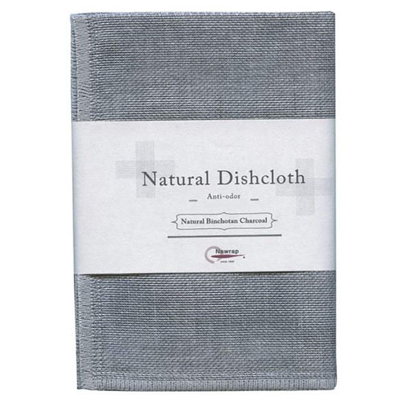 Nawrap Binchotan Dishcloth, Naturally Odor Absorbing