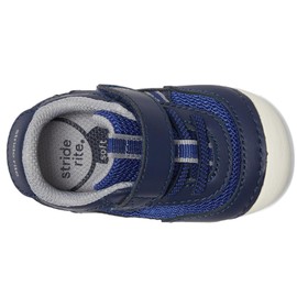 Stride Rite Baby SM Apollo Sneaker, Blue, 5 US Unisex Infant