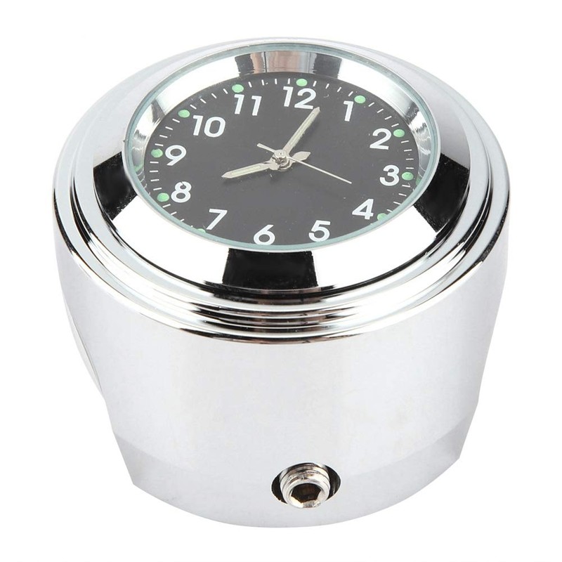 EVGATSAUTO Motorcycle Handlebar Watch, 7/8 Inch 1 Inch Motorcycle Handlebar