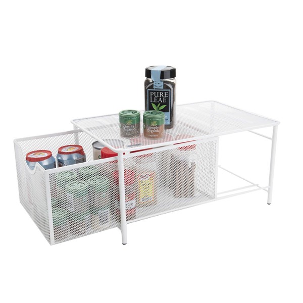 Mind Reader Organizer Storage Basket, 15.4” L x 9.4” W