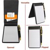 Mini Notepad Holder Set - 3x5 Pocket Memo Pads Book