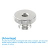 sourcing map Knurled Thumb Nuts, 8Pcs M6 Carbon Steel Nut