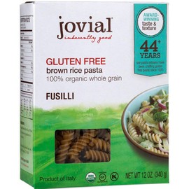 Jovial Fusilli Gluten Free Pasta, 12 oz