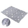 1.5x2m Luminous Blanket Double Side Flannel Star Moon Design Soft