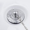 UYUYong 2PCS Bath Plug Chain Strong Chrome Link Type Bath