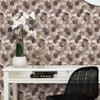 Miscasa Hexagon Peel and Stick Backsplah Tile, Brown Self Adhesive