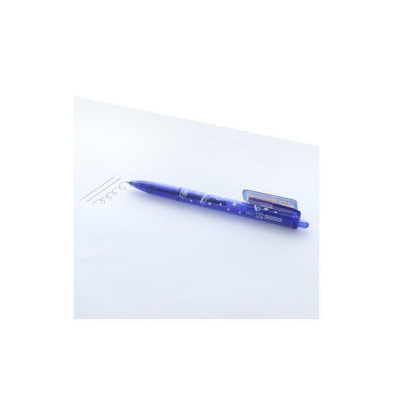 Sunstar Stationery S4654706 Angel Blue Permanent Ballpoint Pen with Plate