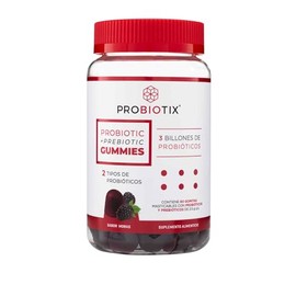 PROBIOTIX, Gummies, 3 Millones de Probióticos, Suplemento Alimenticio, Equilibra el Sistema Digestivo, 60 Gomitas                                     