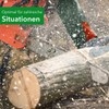 SWS Forst GmbH Leather Cut Protection Gloves Double-Sided Protection Forestry