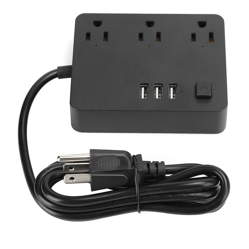 Desktop Smart Fast Charging Power Strip with 3 Outlet 3