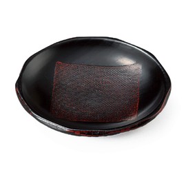 Yamaki Squid L1807, Black, Diameter 4.7 inches (12 cm) Akebono Small Dapper Tea Macks, Set of 5