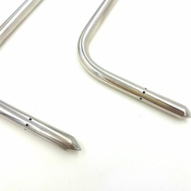 PerfectPrime PT1302, 304 Stainless Steel Static Tube, 130 x 60 mm (5.13" x 2.34") Length