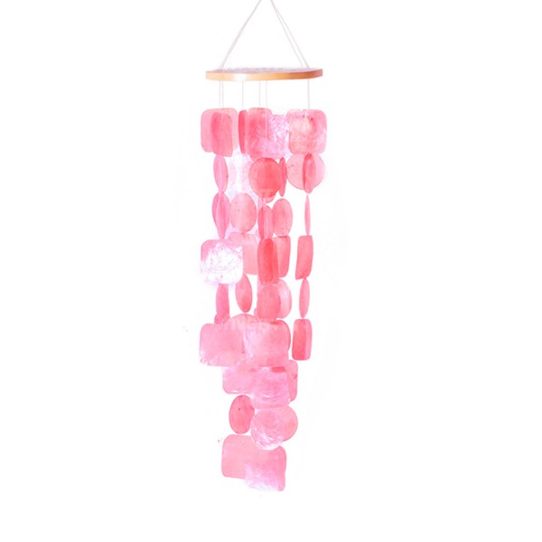 Shells Wind Chime Brightly Colored Good Luck Charm Soft Soothing