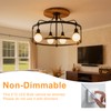 LFLAMPON LED Light Bulb 3000K Warm White Candelabra E12 Base