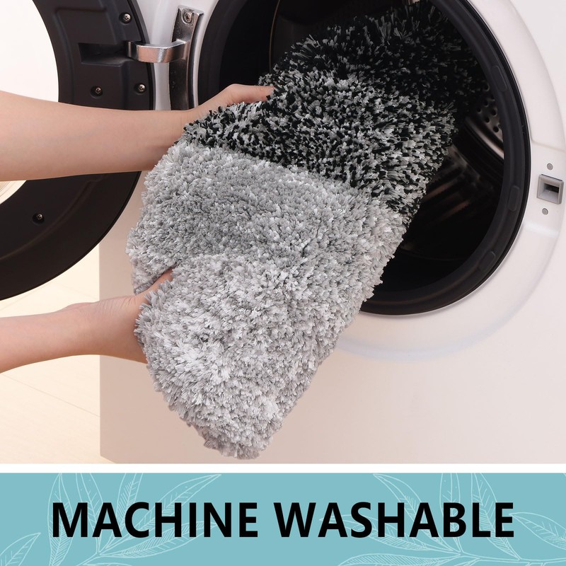 Arotive Soft Microfiber Bathroom Toilet Lid Cover, Machine Washable Seat