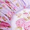 King Size Bed Sheets Set Deep Pockets - 6PC Floral