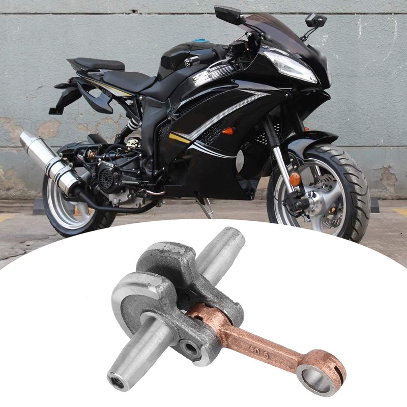 40mm/1.5in Engine Semicircle Crankshaft Bent Axle Fits for 47cc 49cc