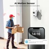 4K 8MP Dual Lens Security Camera Outdoor, 2.4Ghz/5Ghz WiFi 360°PTZ